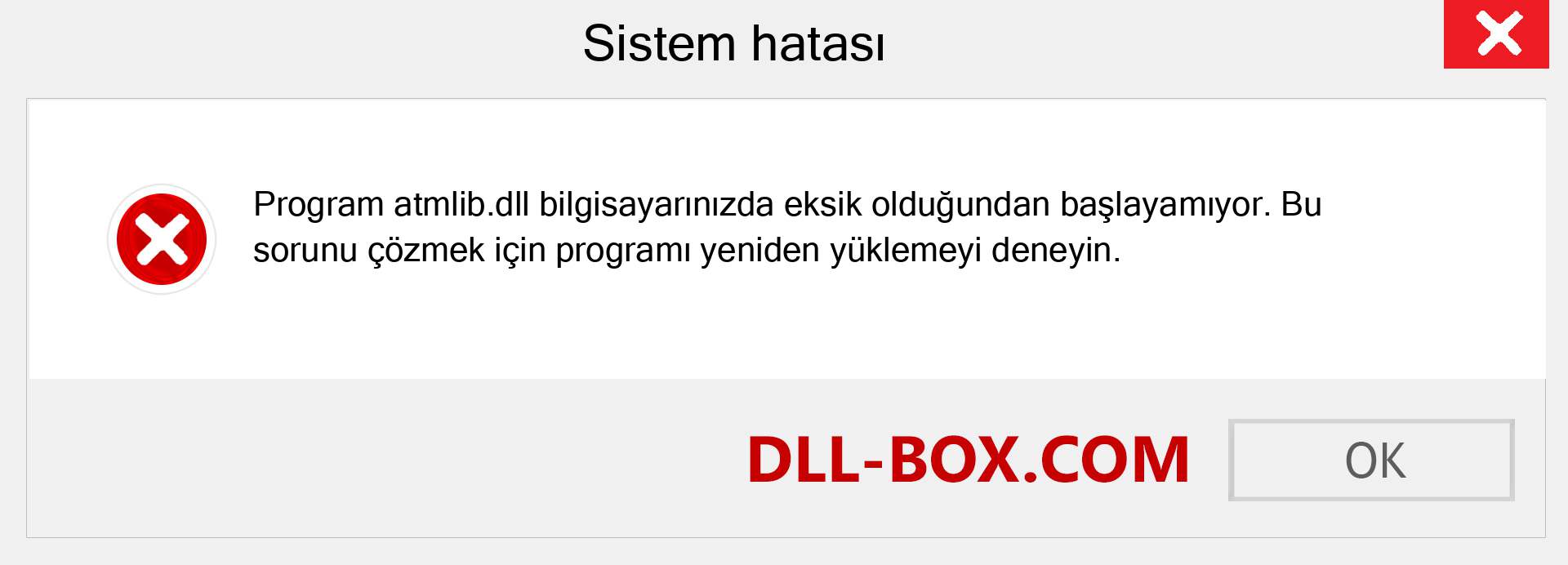 atmlib.dll dosyası eksik mi? Windows 7, 8, 10 için İndirin - Windows'ta atmlib dll Eksik Hatasını Düzeltin, fotoğraflar, resimler